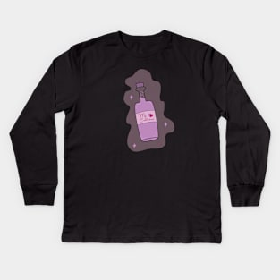 Bottle of My Emotions Kids Long Sleeve T-Shirt